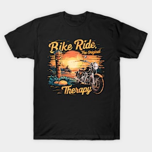 Bike Ride the original Therapy | Bike's lover gifts T-Shirt